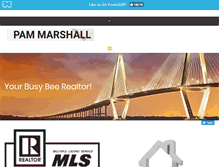 Tablet Screenshot of pammarshallrealtor.com